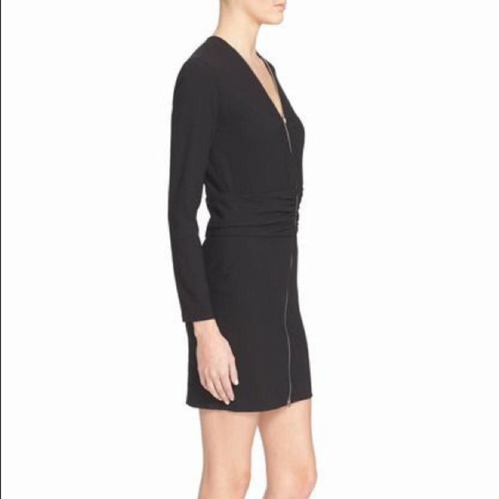 IRO | Black Zip Front Dress